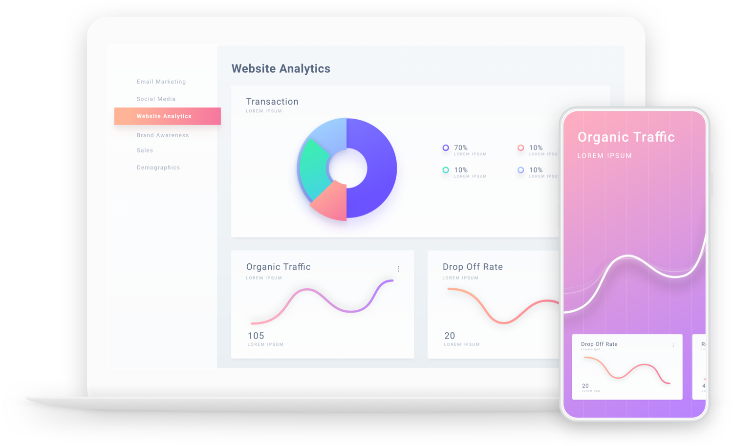 Brandable - Full Service Digital Marketing Agency 1 laptop analytics 2