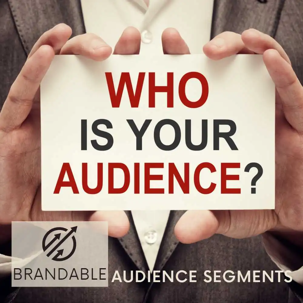 Audience segments Audience segments